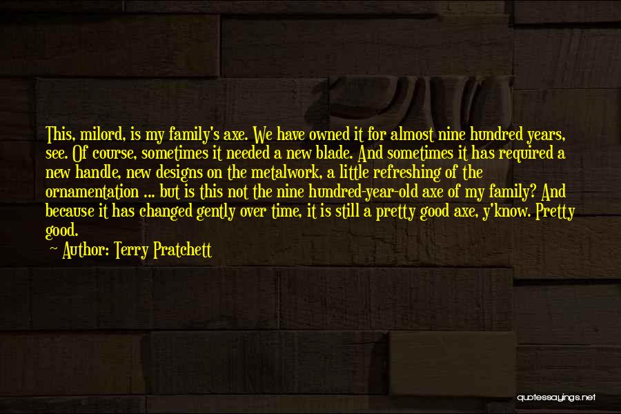 A Good New Year Quotes By Terry Pratchett