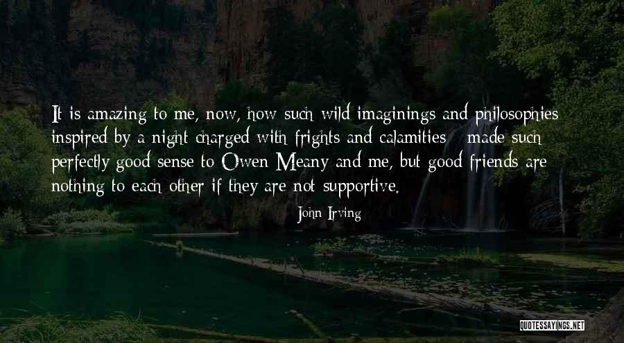 A Good Night Out With Friends Quotes By John Irving A Good Night Out With Friends Quotes By John Irving