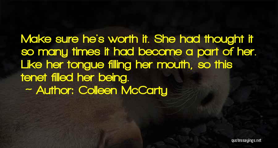 A Good Relationship Quotes By Colleen McCarty