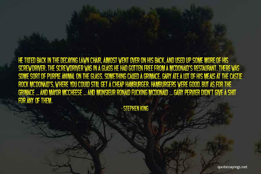 A Good Screwdriver Quotes By Stephen King A Good Screwdriver Quotes By Stephen King