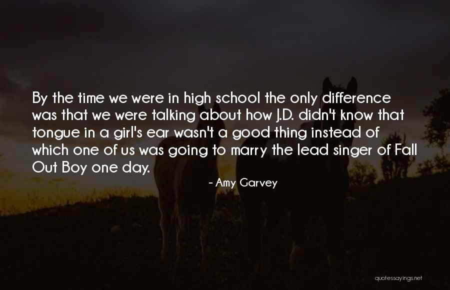 A Good Singer Quotes By Amy Garvey