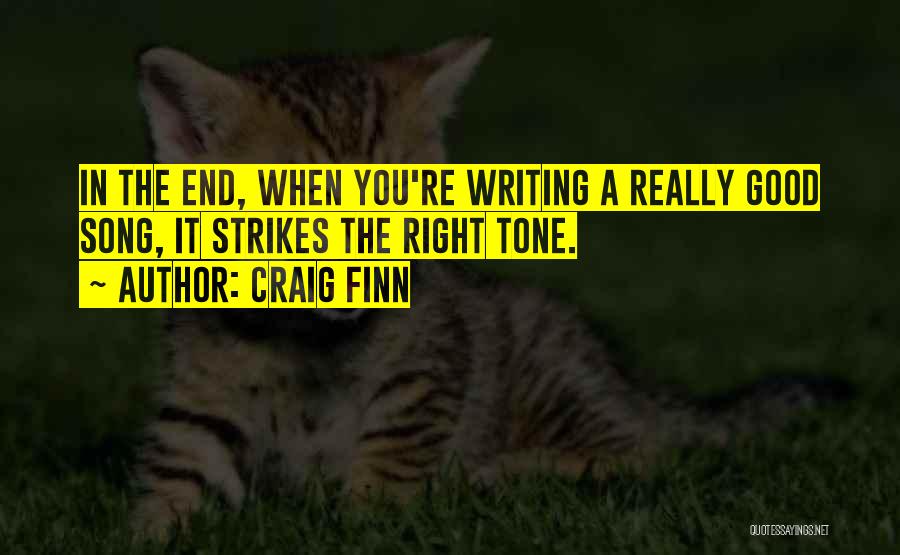 A Good Song Quotes By Craig Finn
