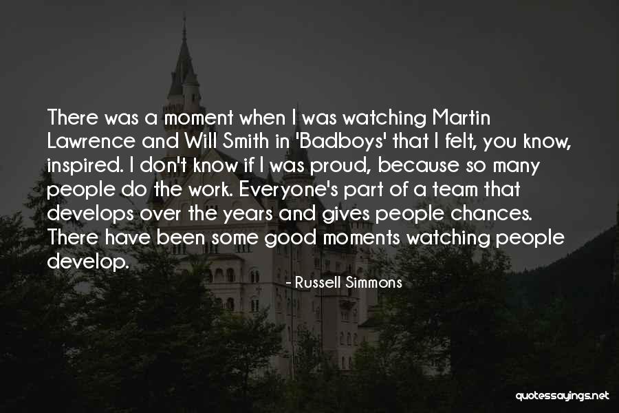 A Good Team Quotes By Russell Simmons A Good Team Quotes By Russell Simmons