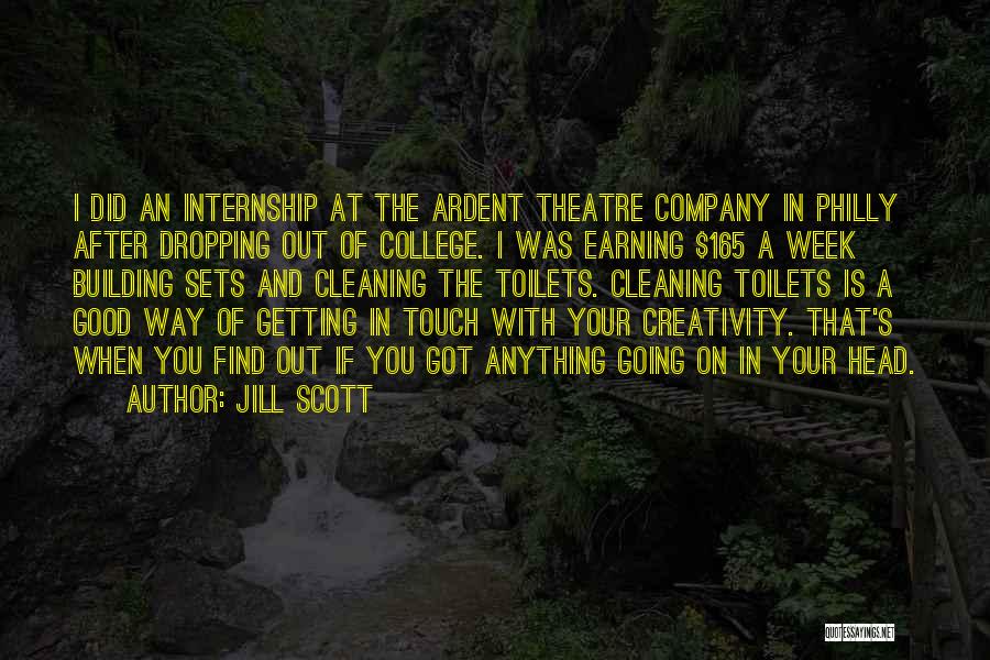 A Good Week Quotes By Jill Scott