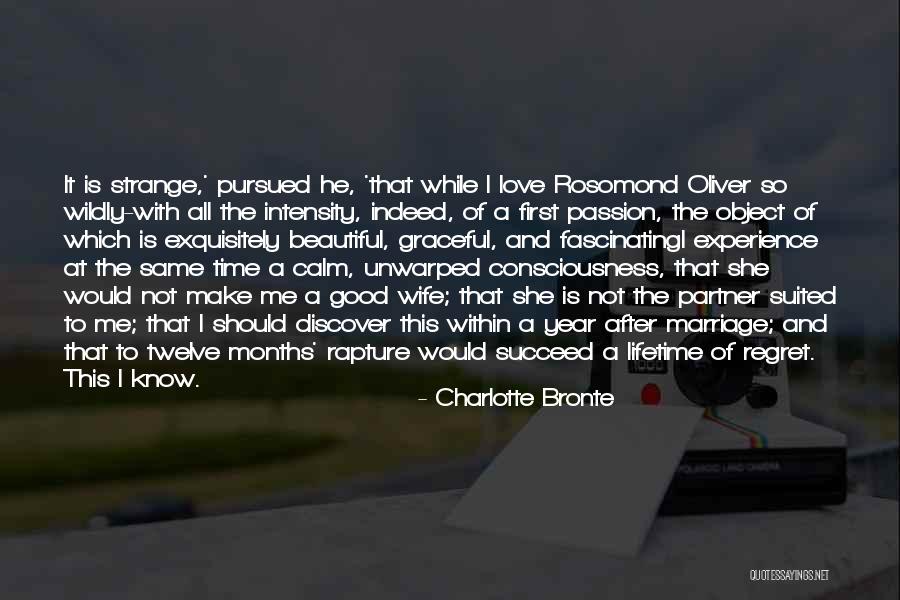 A Good Wife Is Quotes By Charlotte Bronte