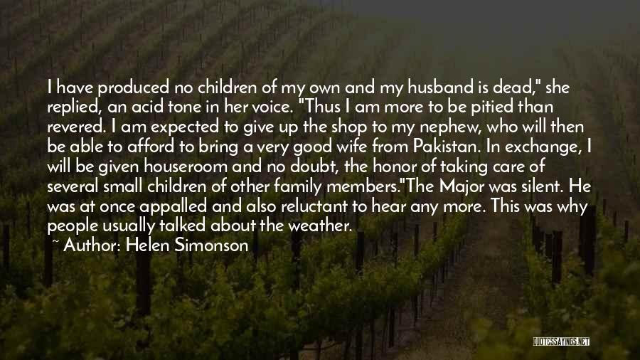 A Good Wife Is Quotes By Helen Simonson