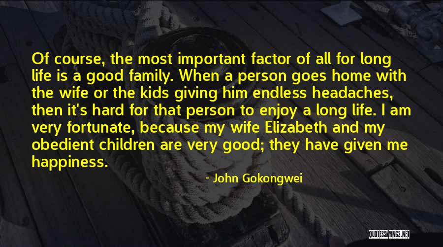 A Good Wife Is Quotes By John Gokongwei