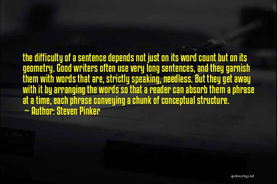 A Good Word Quotes By Steven Pinker