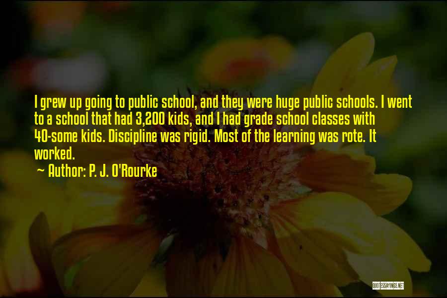 A Grade Quotes By P. J. O'Rourke