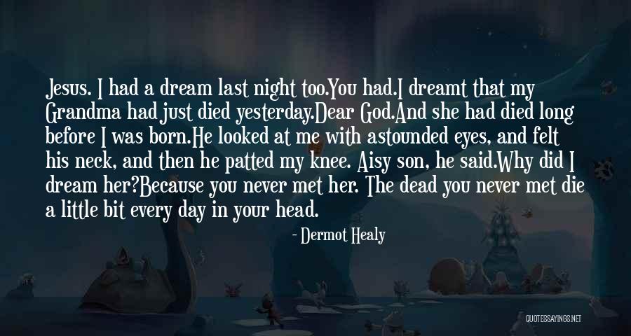 A Grandma Quotes By Dermot Healy A Grandma Quotes By Dermot Healy