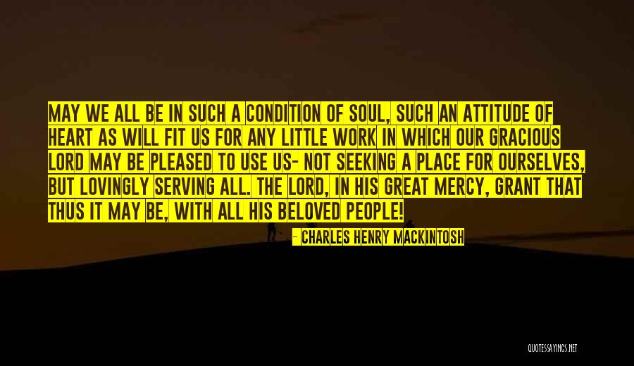 A Great Attitude Quotes By Charles Henry Mackintosh A Great Attitude Quotes By Charles Henry Mackintosh