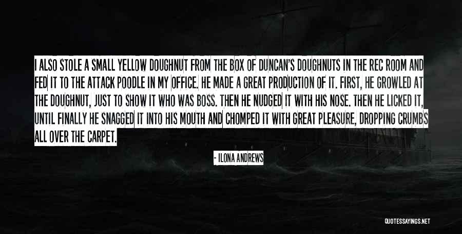 A Great Boss Quotes By Ilona Andrews