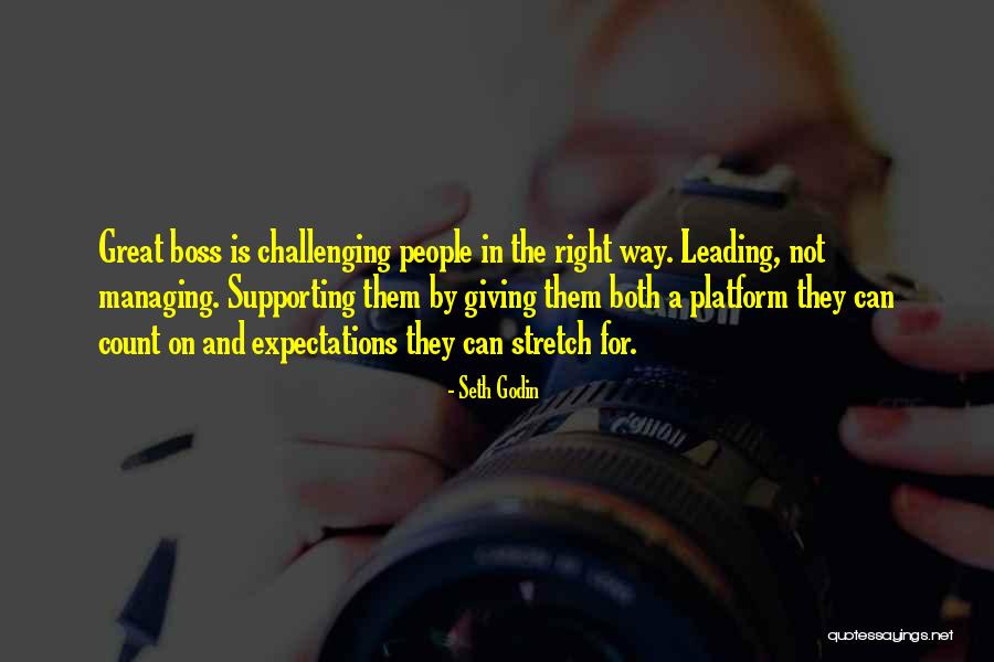 A Great Boss Quotes By Seth Godin A Great Boss Quotes By Seth Godin