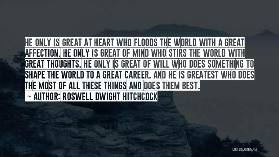 A Great Career Quotes By Roswell Dwight Hitchcock