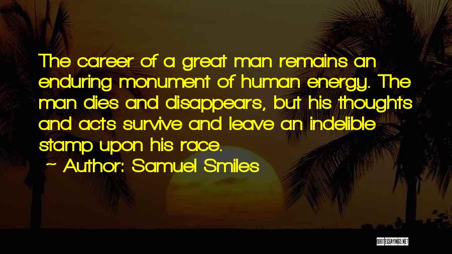 A Great Career Quotes By Samuel Smiles