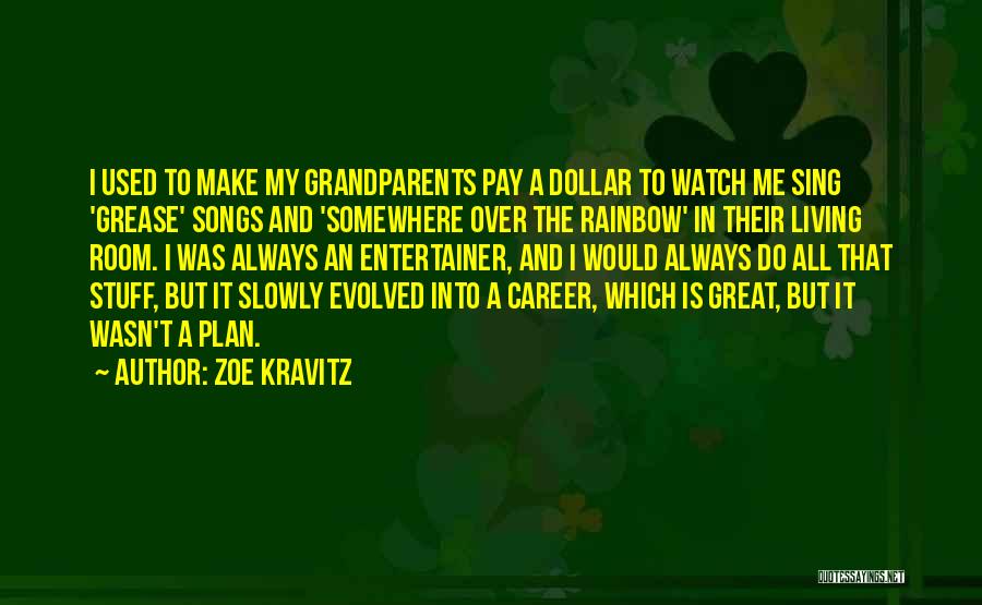 A Great Career Quotes By Zoe Kravitz