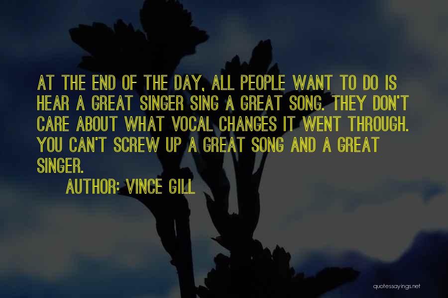 A Great Day Quotes By Vince Gill