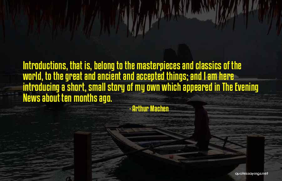 A Great Evening Quotes By Arthur Machen A Great Evening Quotes By Arthur Machen
