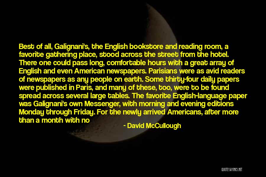 A Great Evening Quotes By David McCullough A Great Evening Quotes By David McCullough