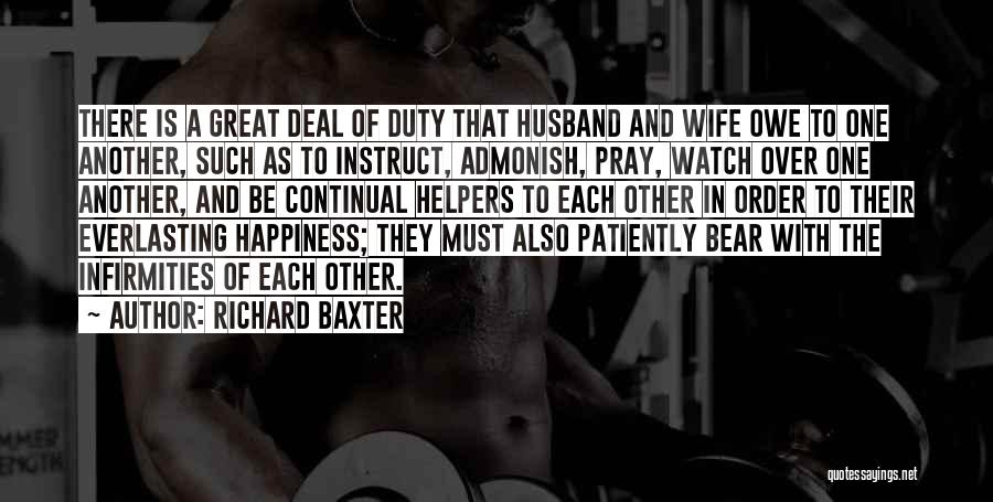 A Great Husband Quotes By Richard Baxter