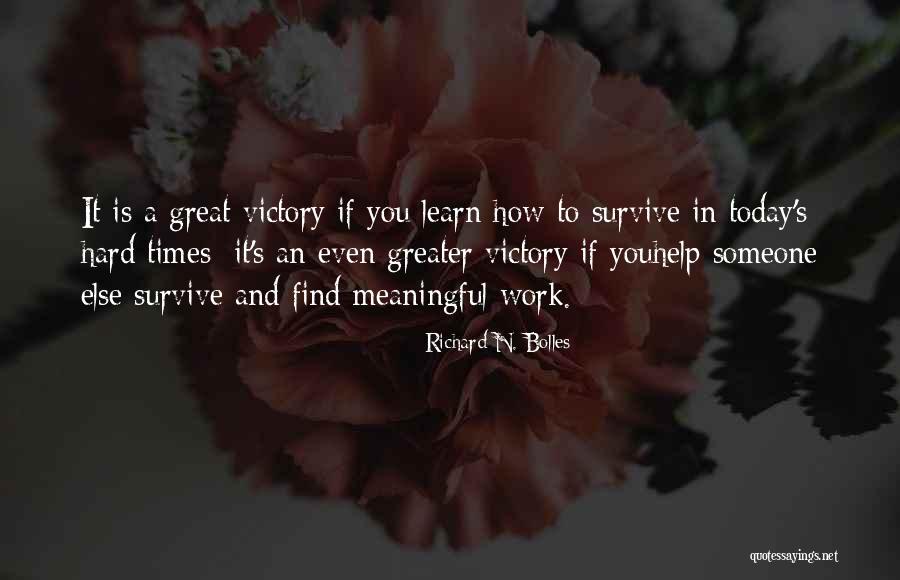 A Great Job Quotes By Richard N. Bolles A Great Job Quotes By Richard N. Bolles