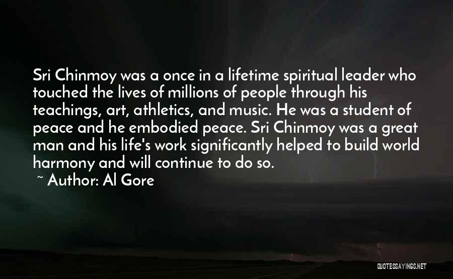A Great Leader Quotes By Al Gore