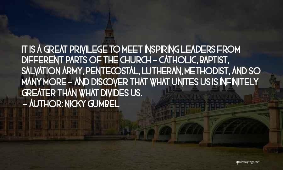 A Great Leader Quotes By Nicky Gumbel