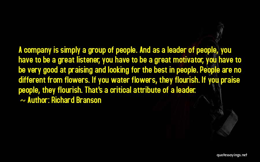 A Great Leader Quotes By Richard Branson