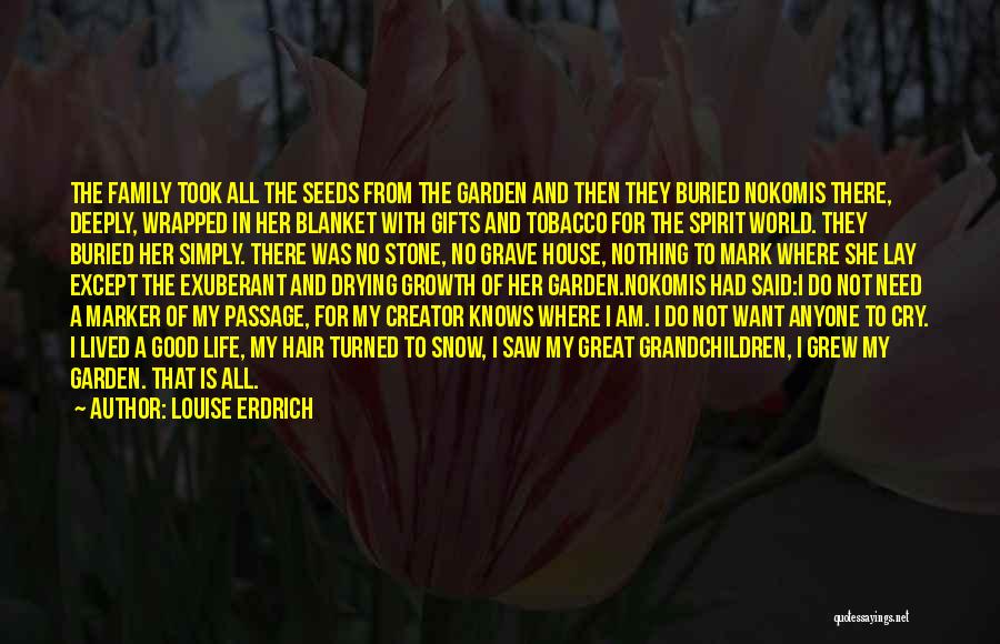 A Great Life Lived Quotes By Louise Erdrich