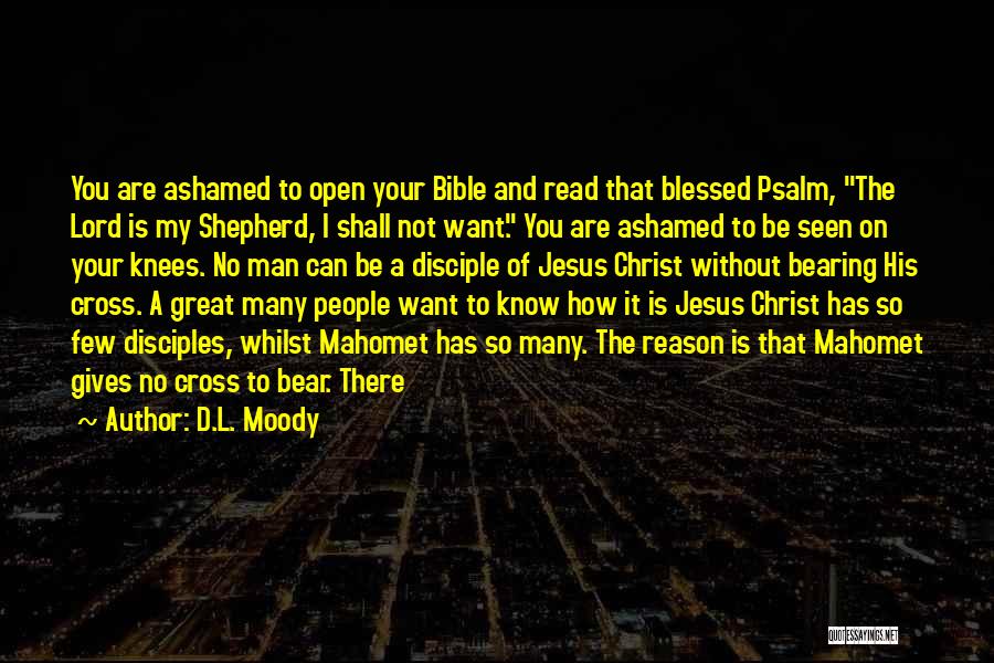 A Great Man Bible Quotes By D.L. Moody