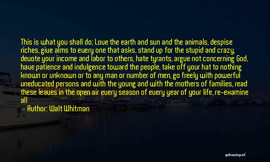 A Great Man In Your Life Quotes By Walt Whitman