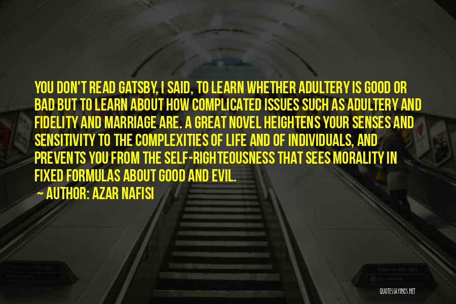 A Great Marriage Quotes By Azar Nafisi