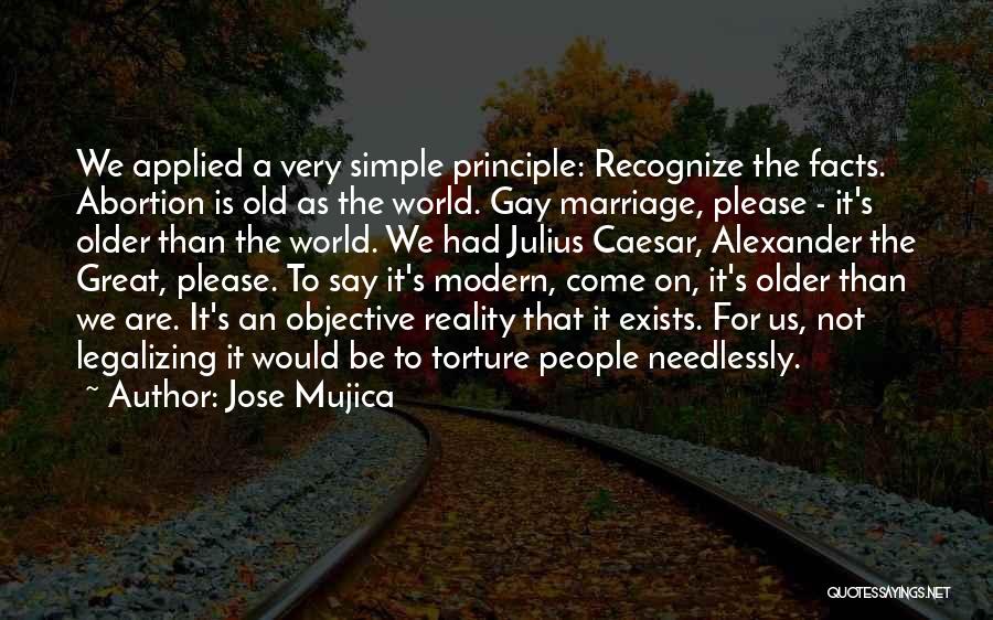 A Great Marriage Quotes By Jose Mujica