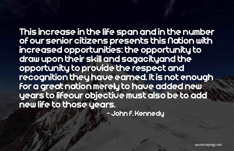 A Great New Year Quotes By John F. Kennedy