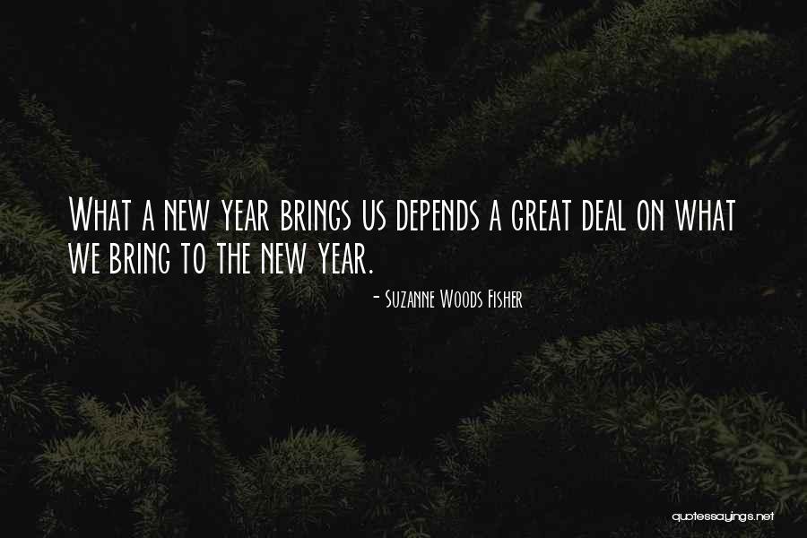 A Great New Year Quotes By Suzanne Woods Fisher