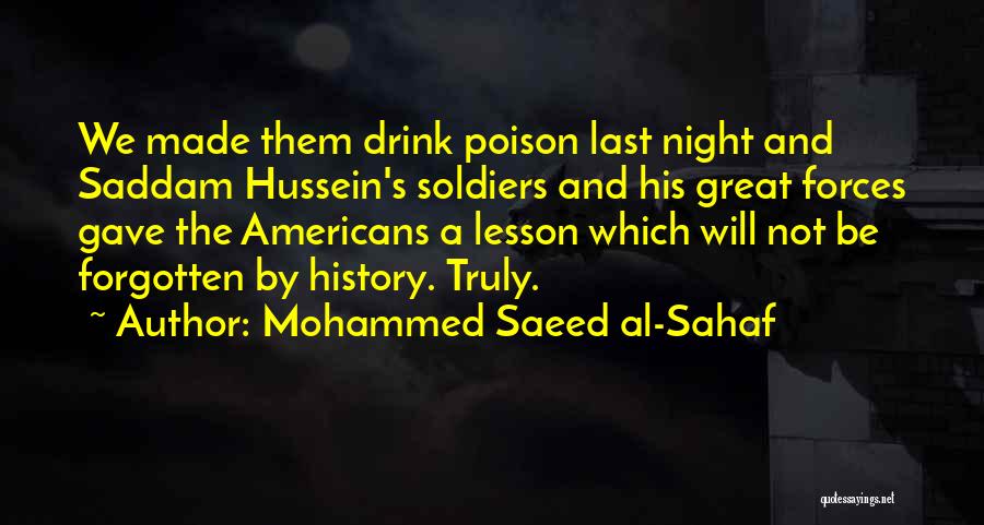 A Great Night Quotes By Mohammed Saeed Al-Sahaf
