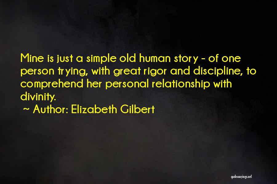 A Great Person Quotes By Elizabeth Gilbert