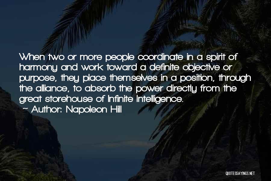 A Great Place To Work Quotes By Napoleon Hill