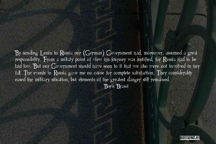 A Great Responsibility Quotes By Boris Brasol A Great Responsibility Quotes By Boris Brasol