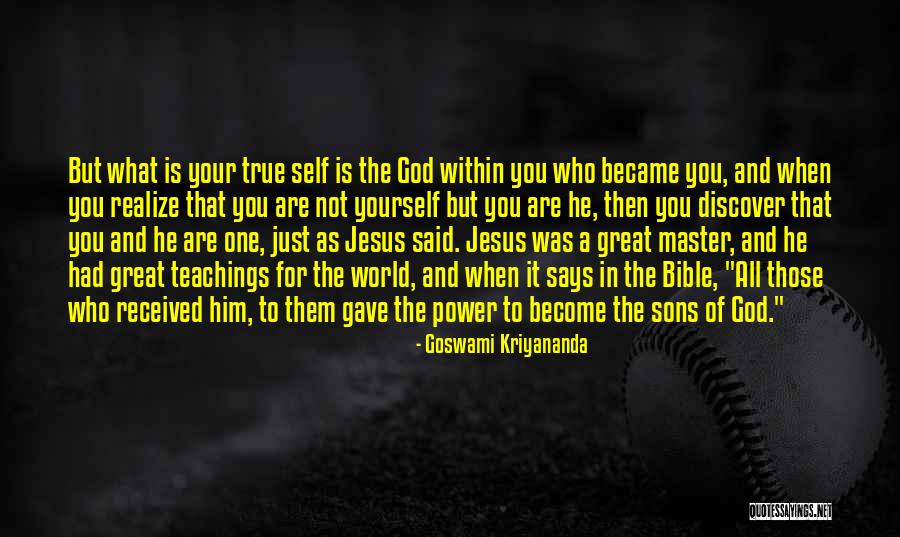 A Great Son Quotes By Goswami Kriyananda A Great Son Quotes By Goswami Kriyananda