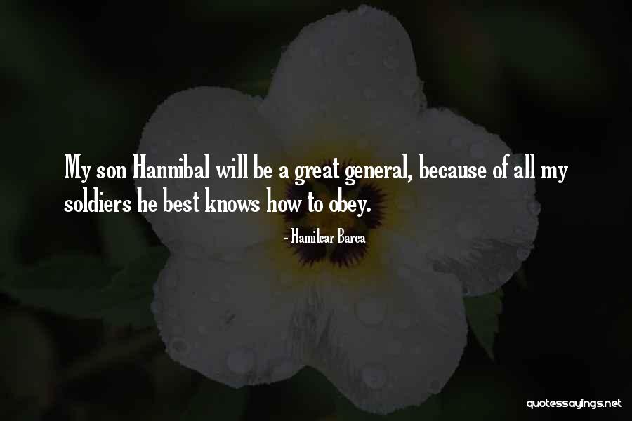 A Great Son Quotes By Hamilcar Barca A Great Son Quotes By Hamilcar Barca
