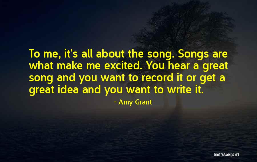 A Great Song Quotes By Amy Grant A Great Song Quotes By Amy Grant