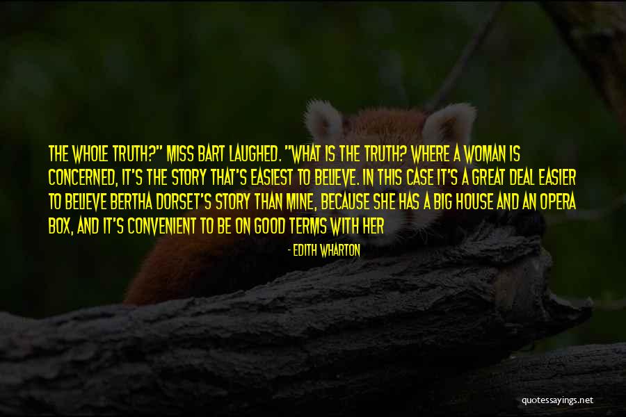 A Great Woman Quotes By Edith Wharton