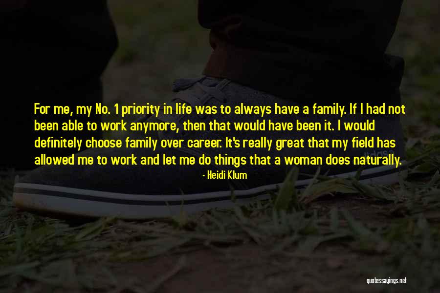 A Great Woman Quotes By Heidi Klum A Great Woman Quotes By Heidi Klum