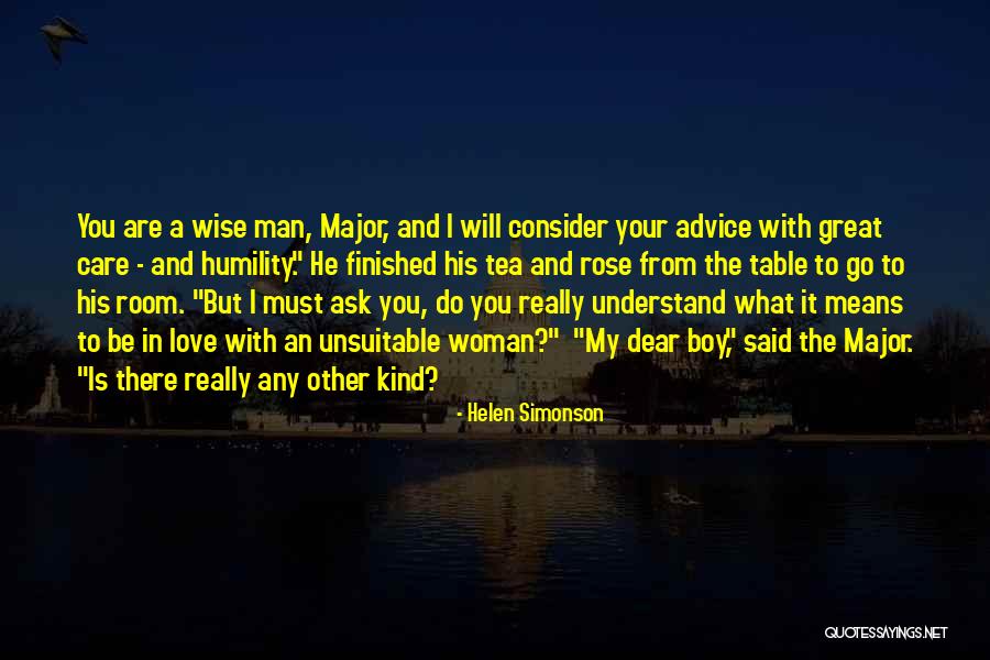 A Great Woman Quotes By Helen Simonson