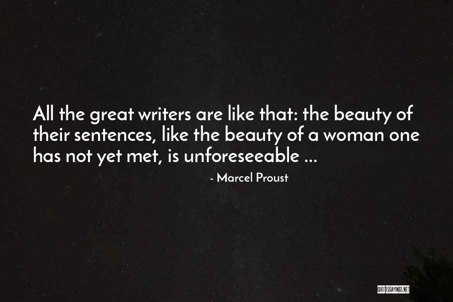 A Great Woman Quotes By Marcel Proust