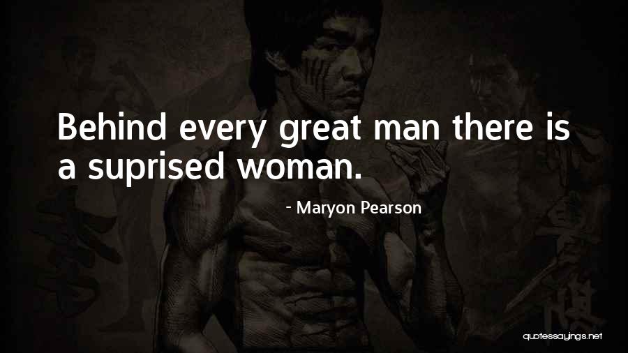 A Great Woman Quotes By Maryon Pearson A Great Woman Quotes By Maryon Pearson
