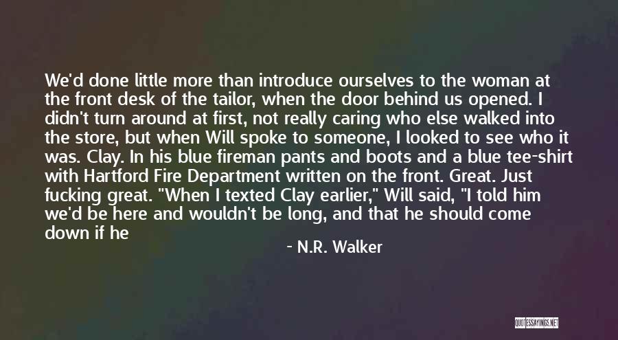 A Great Woman Quotes By N.R. Walker