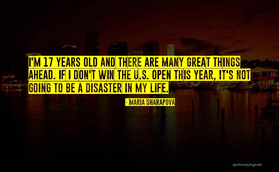 A Great Year Ahead Quotes By Maria Sharapova