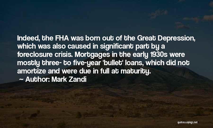 A Great Year Quotes By Mark Zandi